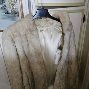 Real Rabbit Fur Coat